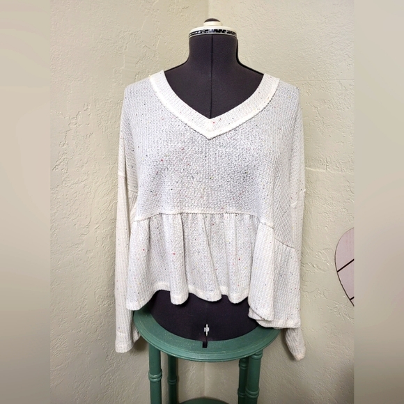 Altar'd State Babydoll Top - Picture 1 of 6